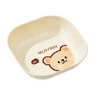 沃德百惠家用客厅餐盘零食甜品点心儿童水果盘子吐骨碟桌面收纳