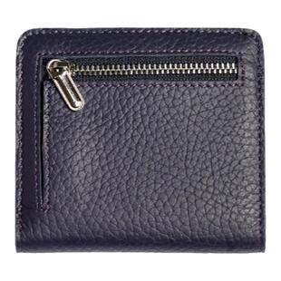 头层牛皮女卡包超薄小钱包简约日韩拉链卡位大容量短款零钱包真皮