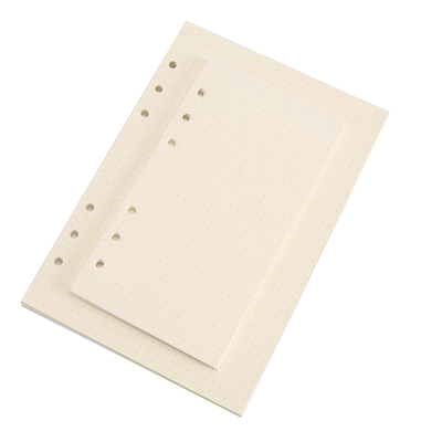 笔记本替换芯活页纸  手账本a6方格a5横线b5空白a4点阵道林纸内芯