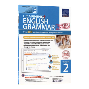 SAP 新加坡小学英语语法练习册 Learning English Grammar Workbook 2 二年级 语法专项训练 学习系列 基础巩固 英文原版进口教辅
