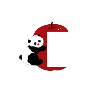 可爱熊猫亚克力开关贴客厅熊猫贴纸防水套防脏插座保护套装饰墙贴