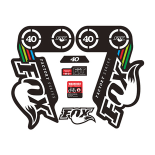 FOX WORLD CUP 山地车前叉贴纸 fox40前叉贴