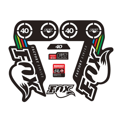 worldcup山地车前叉贴纸