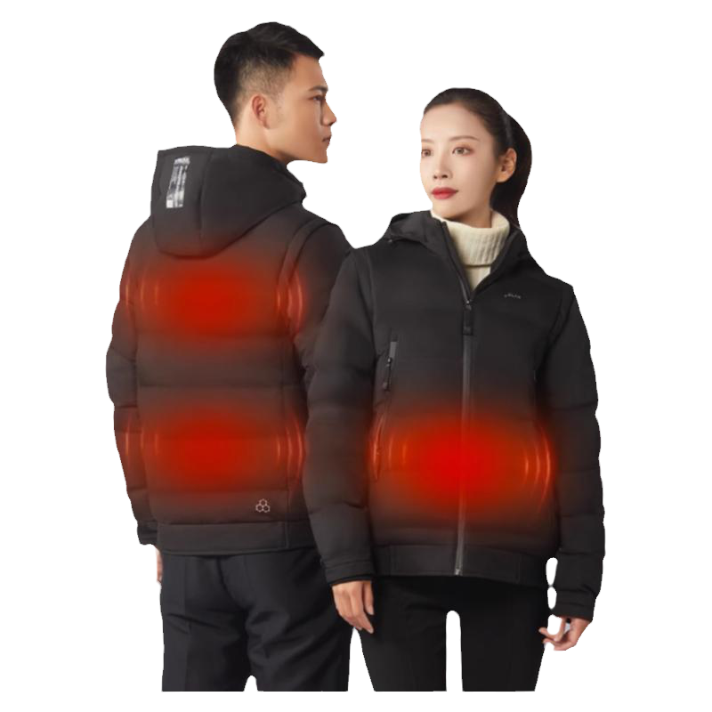 酷轻松发热马甲石墨烯智能电加热背心棉服秋冬新男女内搭保暖马夹