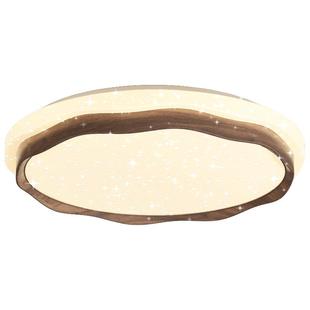 箭牌中古风客厅灯2025新款大尺寸圆形吸顶灯奶油风满天星大厅主灯