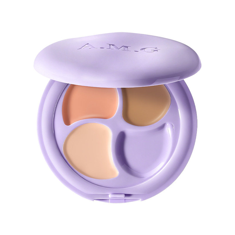 祛痘淡纹多效遮瑕膏自然无暇遮盖脸部斑点痘印黑眼圈三色遮瑕膏女
