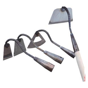 家用小型园艺户外农具农用工具除草挖土种菜种花两用开荒锄头神器