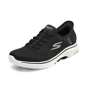 Skechers斯凯奇2024夏季新款Slip ins闪穿鞋一脚蹬男健步鞋休闲鞋