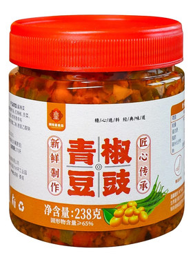 【闯味皇】青椒豆豉酱238g拌饭