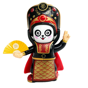 川剧变脸娃娃玩具特色脸谱玩偶中国风创意成都熊猫基地纪念品礼物