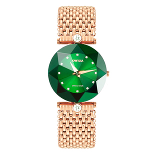 jowissa瑞士手表女款气质时尚奢华绿水鬼女表品牌表女士手表女款