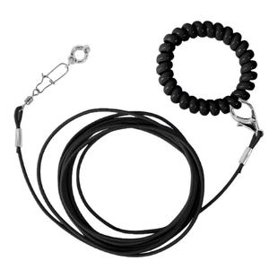 鹦鹉放飞绳不伤脚超轻牵引绳虎皮玄凤牡丹小太阳脚环脚链遛鸟神器