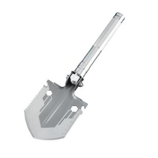 户外用品锰钢加厚钓鱼小铲多功能工兵铲折叠兵工铲子铁锹工具锄头