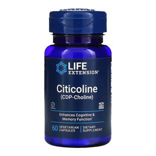胞二磷胆碱Life Extension Citicoline CDP-Choline大脑认知记忆