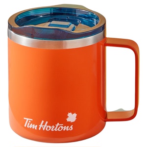 Tims正品轻量易握持书桌面咖啡杯