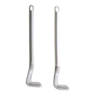 日系马桶刷家用无死角卫生间硅胶壁挂高尔夫洗厕所的刷子神器