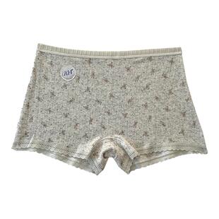 纯棉安全裤内裤二合一打底裤防走光夏季薄款女式平角裤女生四角裤