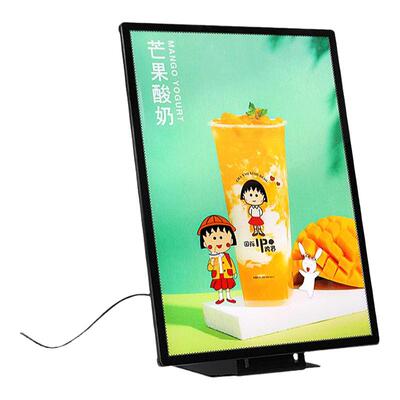 大底座稳固耐用菜单展示牌发光