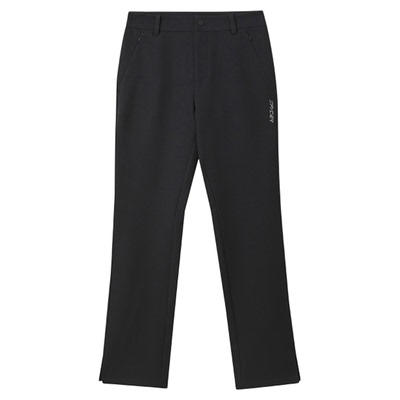 蜘蛛秋季女子休闲微喇侧开叉长裤