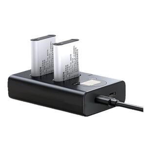 绿联相机电池np-bx1适用索尼充电器套装zv1RX100HX50WX350M M5 M6 M2 M3M4 CX240E HX90单反相机配件充电电池