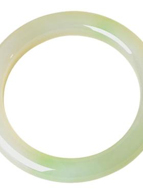 58.8mm和田玉翠青手镯女款