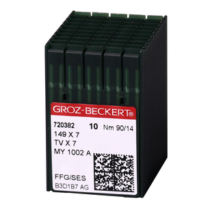 德国格罗茨TV*7绷缝机针双针链条车针链式机绷缝埋夹车机针绷车针