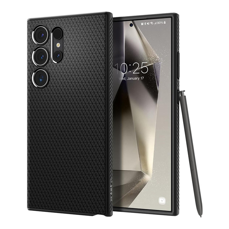 Spigen 适用于三星S24 Ultra手机壳新款s24全包防摔保护套s24+男士TPU软外壳高级感s23商务纯色气囊