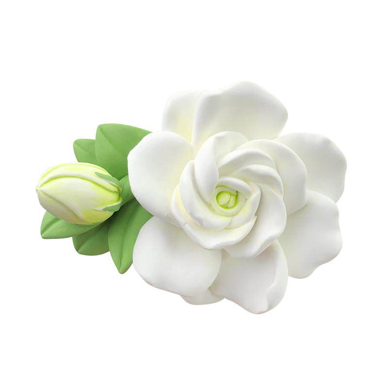 小清新栀子花车载香薰装饰用品女