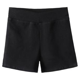 儿童舞蹈短裤女童黑色跳舞专用打底练功裤高腰三分裤平角裤中国舞