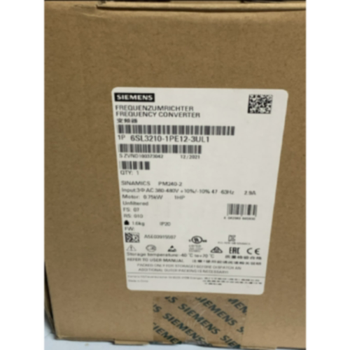 议价6SL3210-1PE12-3UL1西门子G120变频器功率模块6SL32101PE123U