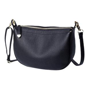 AUSDIOCA/澳迪佳半圆月牙包真皮女包时尚百搭妈妈包单肩斜挎包