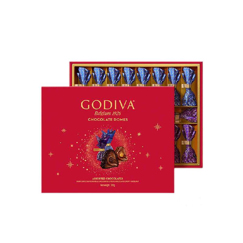 GODIVA歌帝梵臻粹20巧克力伴手礼喜糖七夕教师节中秋送女友礼盒