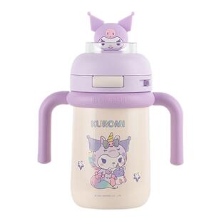 杯具熊儿童保温杯婴幼儿吸管学饮杯幼儿园宝宝水杯子外出圆舱水壶