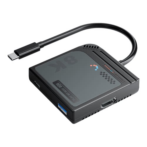 良值(IINE)适用于任天堂SWITCH1/2便携转换器 底座投屏线 游戏机视频拓展坞 typec转HDMI高清 NS2配件