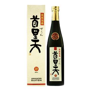 企鹅市集 日本烧酒 首里天冲绳28度泡盛酒纯粮烈酒纯饮调酒500ml