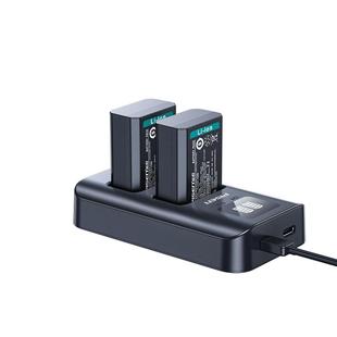 3C认证】品胜NP-FW50相机电池适用索尼ZVE10/10L sony a7r2 a6400 a6000 a6300 a7m2 enx7 a6100 a5100充电器