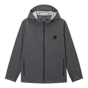 Aquascutum/雅格狮丹春夏新品男款简约休闲运动开衫夹克外套通勤