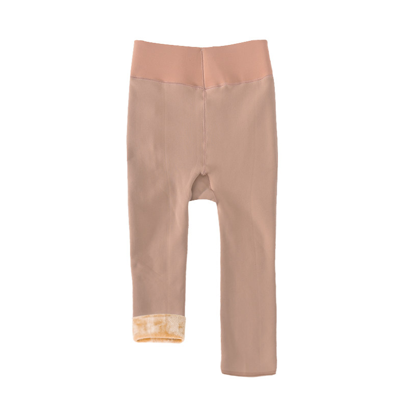 加绒五分七分加厚保暖裤修身收腹