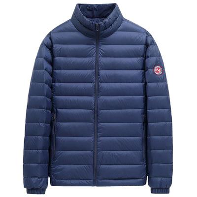 鸭鸭2021年轻薄蓬松男款羽绒服