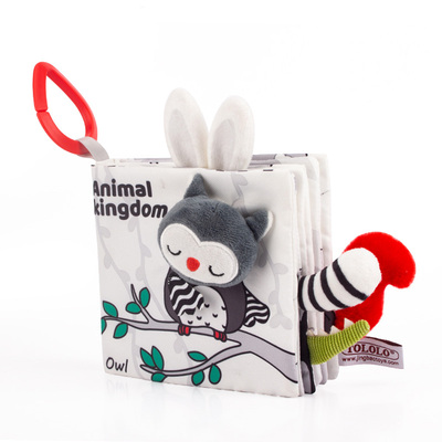 布书早教婴儿撕不烂立体尾巴