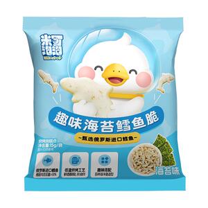 米可泡泡海苔鳕鱼脆饼干