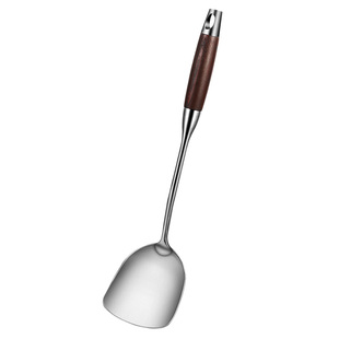 锅铲316不锈钢厨房家用加厚炒菜铲子汤勺漏勺厨具炒勺套装铁锅铲