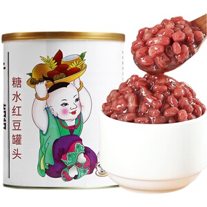 广禧红豆罐头950G*12罐整箱