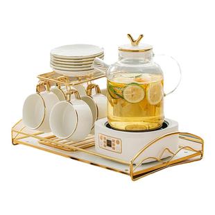 咖啡杯子精致高档轻奢下午茶茶具套装杯碟家用奢华高级感英式茶杯