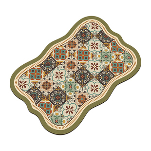 浴室地垫2026新款美式硅藻泥防滑垫卫生间洗手台易打理踩脚吸水垫