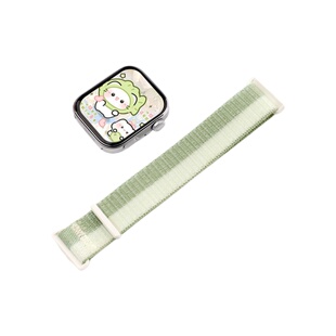 适用于荣耀手表GS5表带新款尼龙复古编织回环腕带Honor FIT时尚高级感男女小众运动透气腕带潮表链智能配件