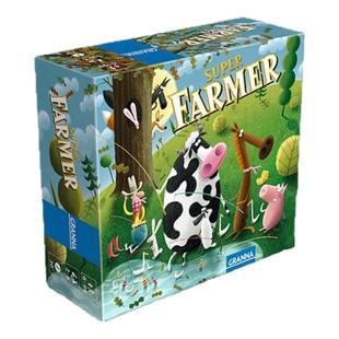 波兰Granna超级农场主牧场主儿童财商心算数学等量代换互动桌游