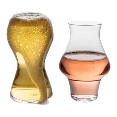 “拥抱”精酿啤酒杯玻璃水杯