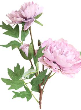 牡丹古典风落地婚庆样板间装饰花