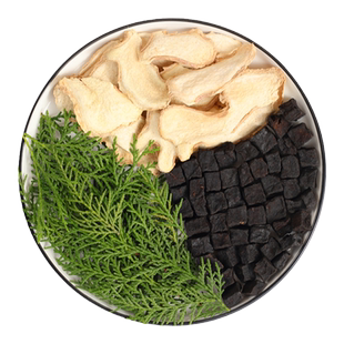 侧柏叶中药材洗发水官方旗舰店干侧柏叶何首乌生姜无患子洗头包粉